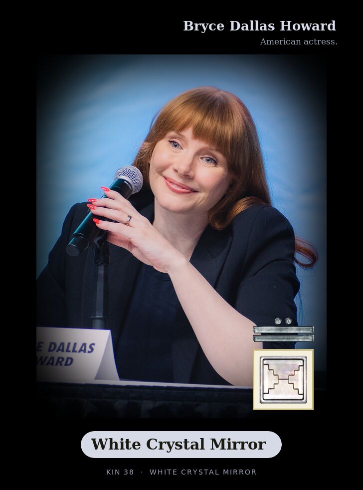 Bryce Dallas Howard · White Crystal Mirror