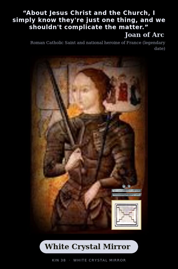 Joan of Arc · White Crystal Mirror
