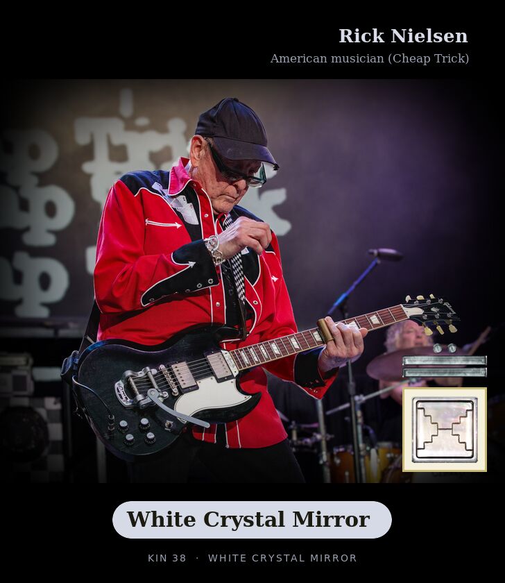 Rick Nielsen · White Crystal Mirror