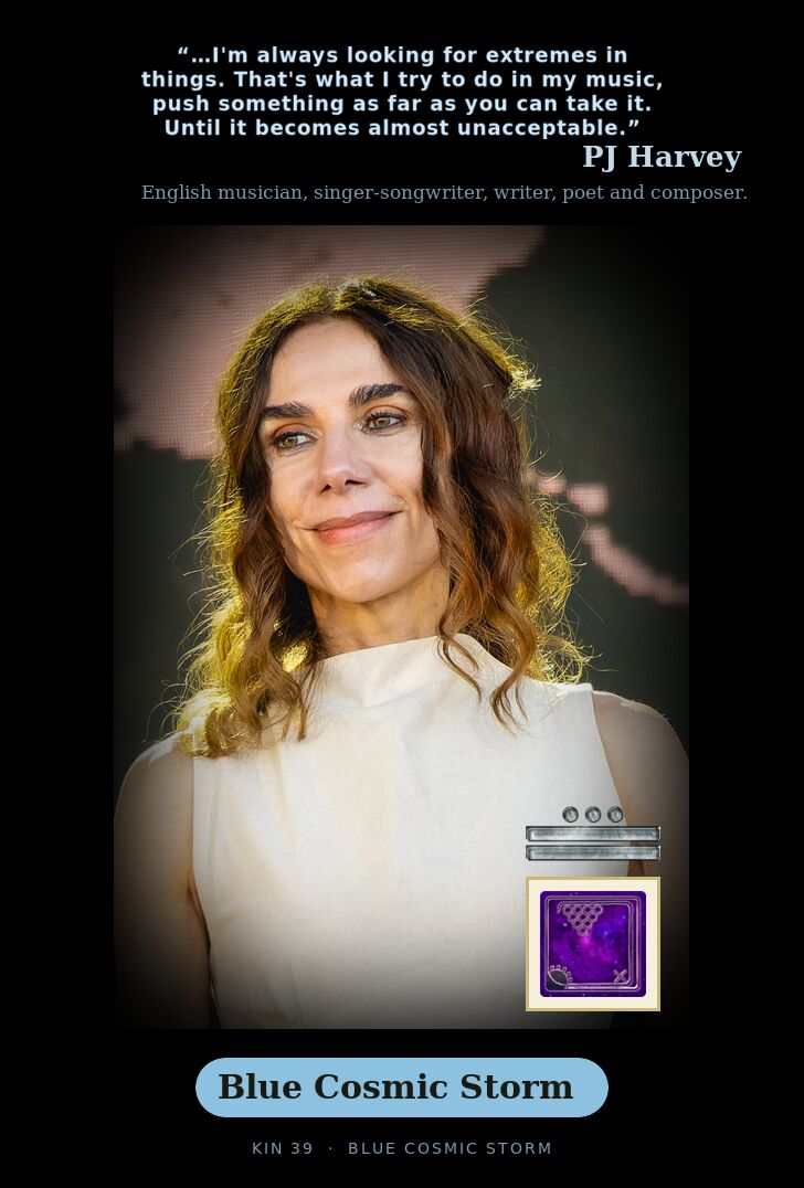 PJ Harvey · Blue Cosmic Storm