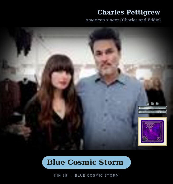 Charles Pettigrew · Blue Cosmic Storm