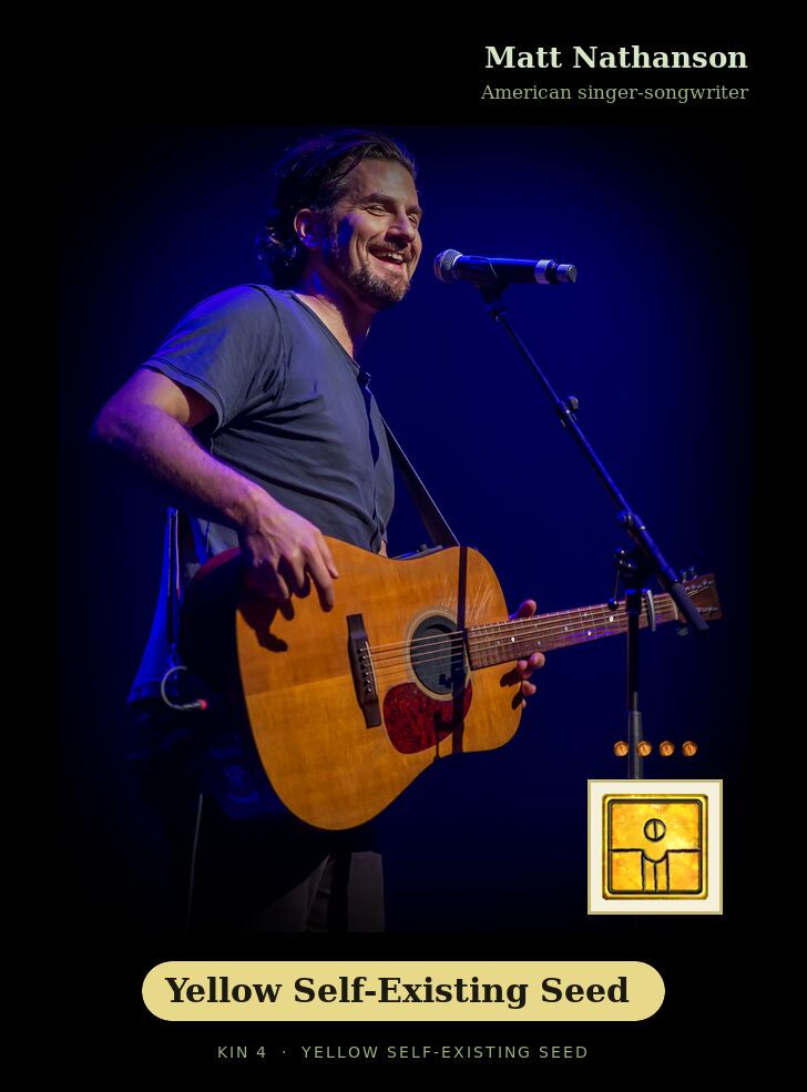 Matt Nathanson · Yellow Self-Existing Seed