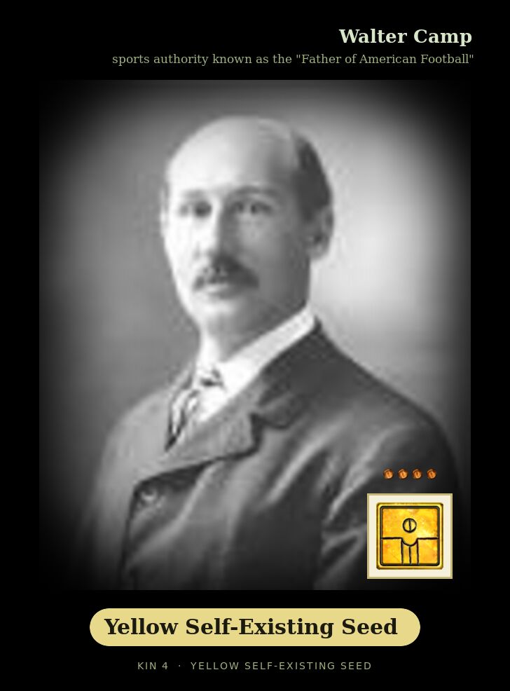 Walter Camp · Yellow Self-Existing Seed