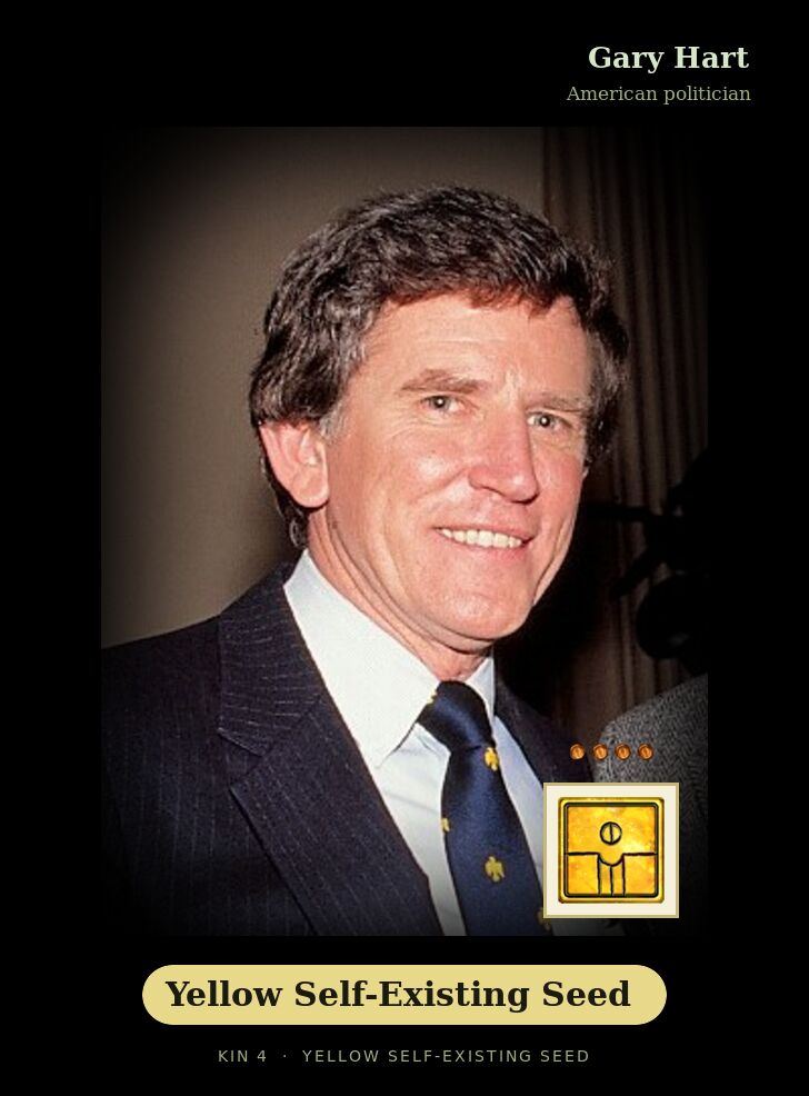 Gary Hart · Yellow Self-Existing Seed