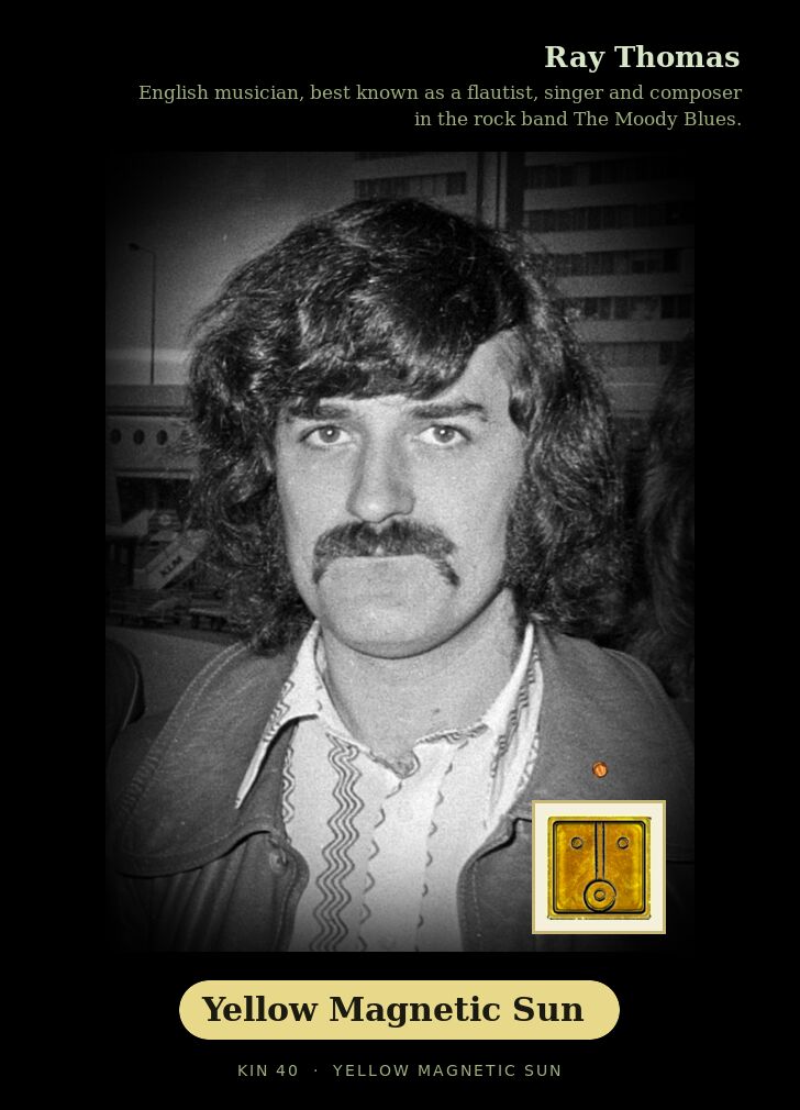 Ray Thomas · Yellow Magnetic Sun