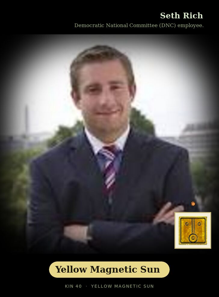 Seth Rich · Yellow Magnetic Sun