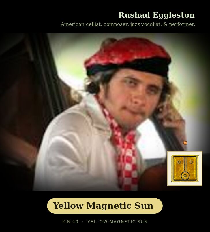 Rushad Eggleston · Yellow Magnetic Sun