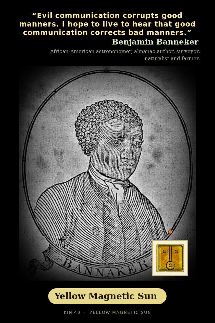 Benjamin Banneker · Yellow Magnetic Sun