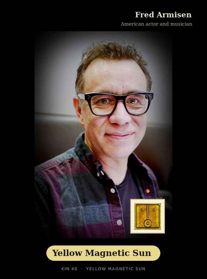 Fred Armisen · Yellow Magnetic Sun