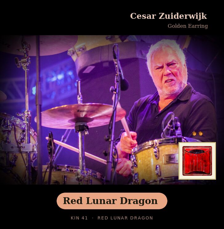 Cesar Zuiderwijk · Red Lunar Dragon