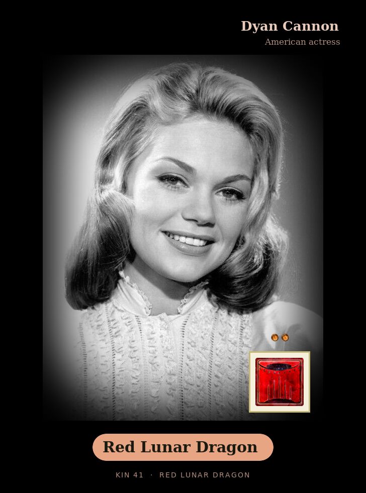 Dyan Cannon · Red Lunar Dragon