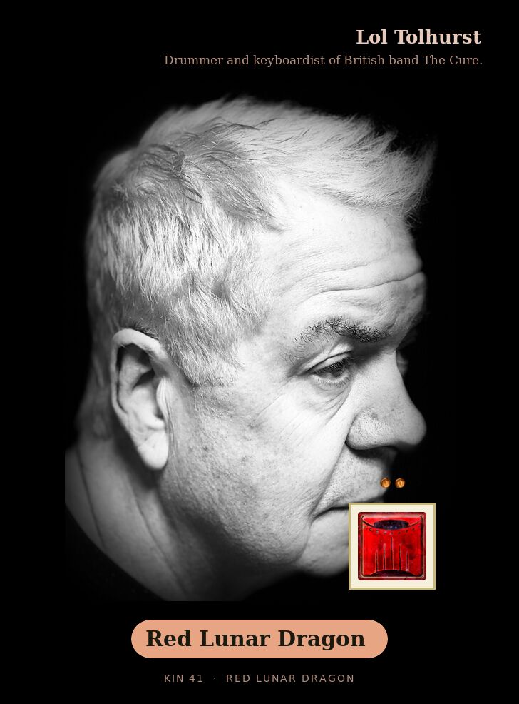 Lol Tolhurst · Red Lunar Dragon