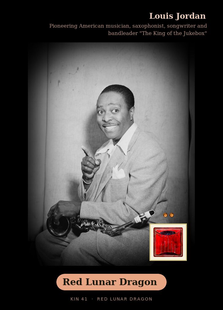 Louis Jordan · Red Lunar Dragon