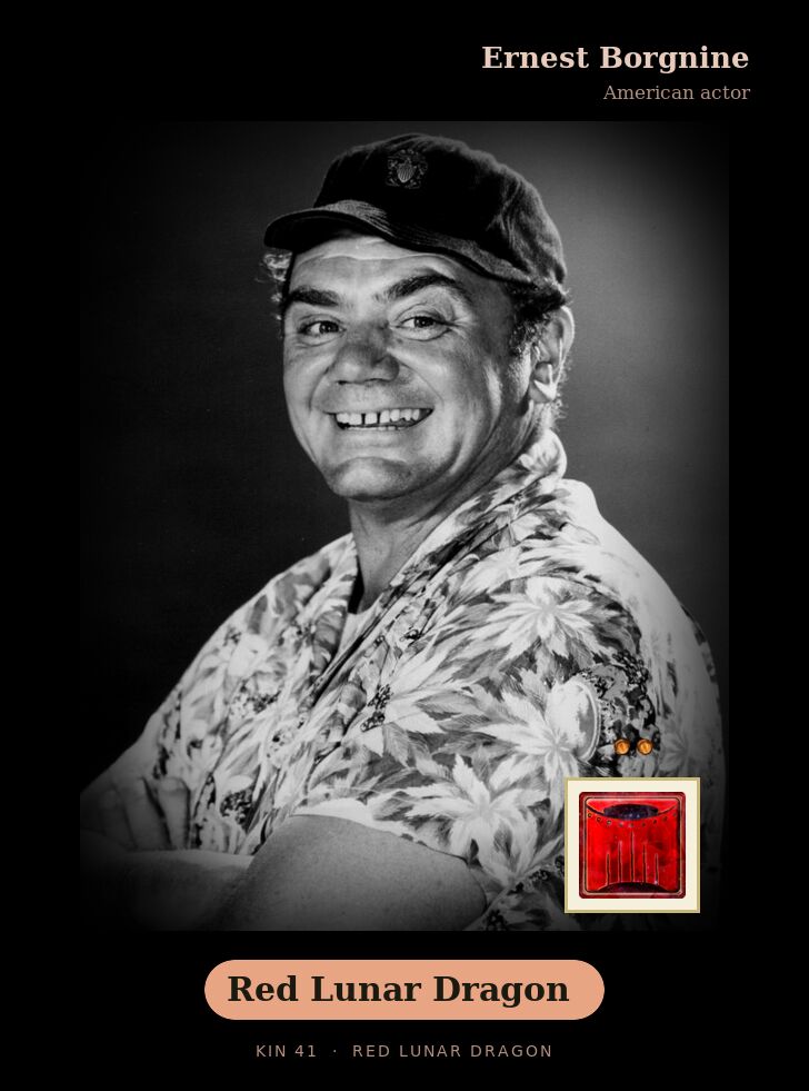 Ernest Borgnine · Red Lunar Dragon