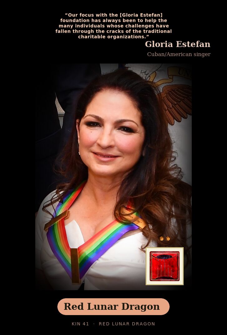 Gloria Estefan · Red Lunar Dragon