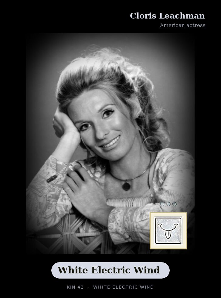 Cloris Leachman · White Electric Wind