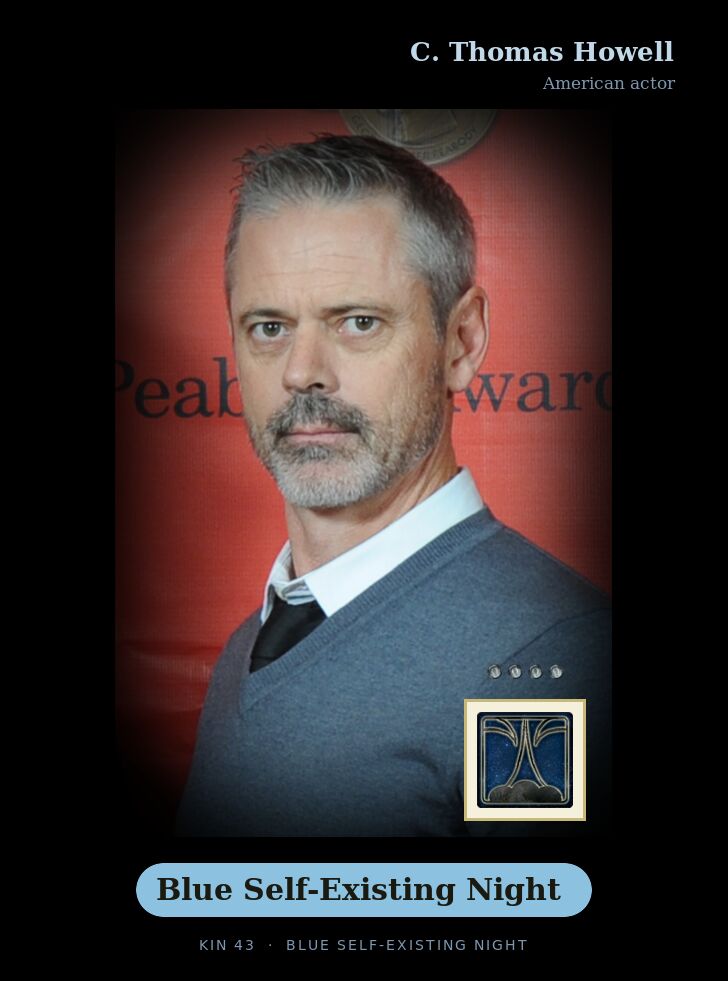C. Thomas Howell · Blue Self-Existing Night