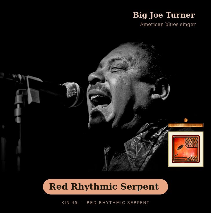 Big Joe Turner · Red Rhythmic Serpent