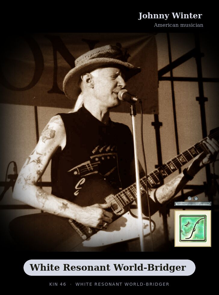 Johnny Winter · White Resonant World-Bridger