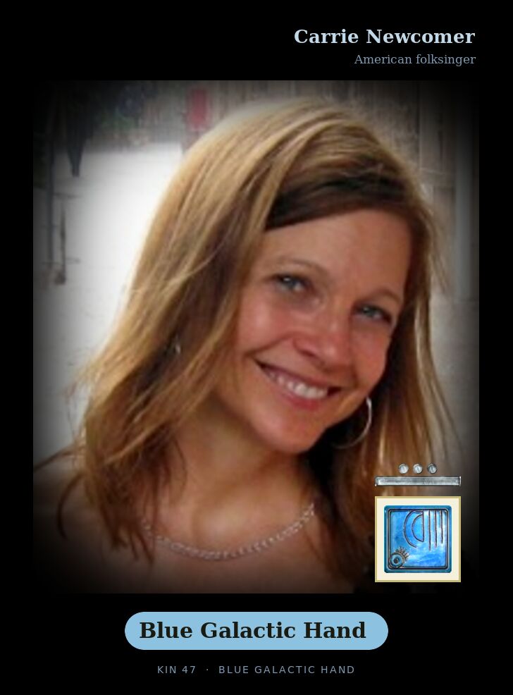 Carrie Newcomer · Blue Galactic Hand