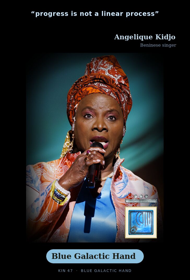 Angelique Kidjo · Blue Galactic Hand