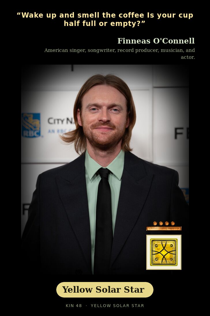 Finneas O'Connell · Yellow Solar Star