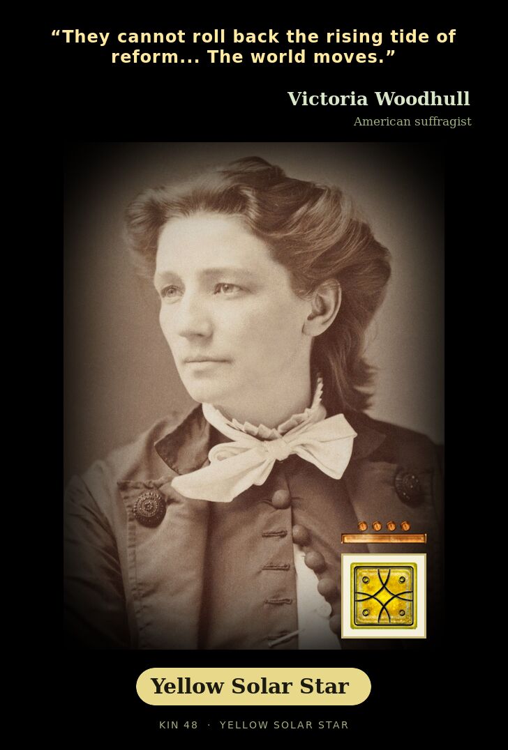 Victoria Woodhull · Yellow Solar Star