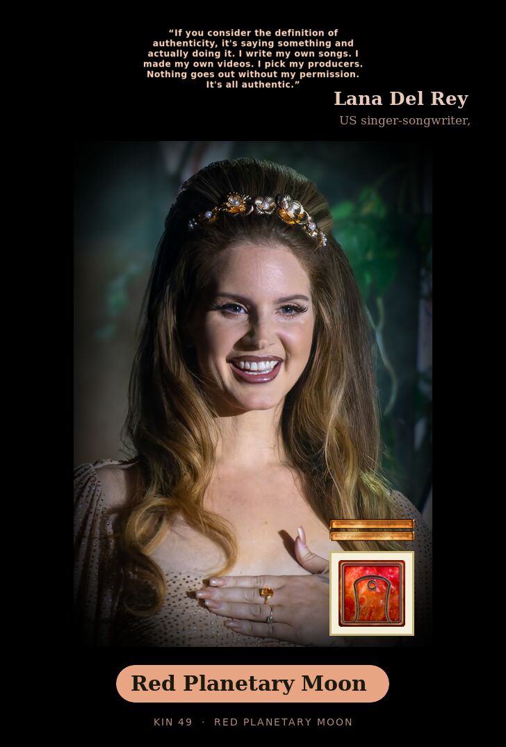 Lana Del Rey · Red Planetary Moon