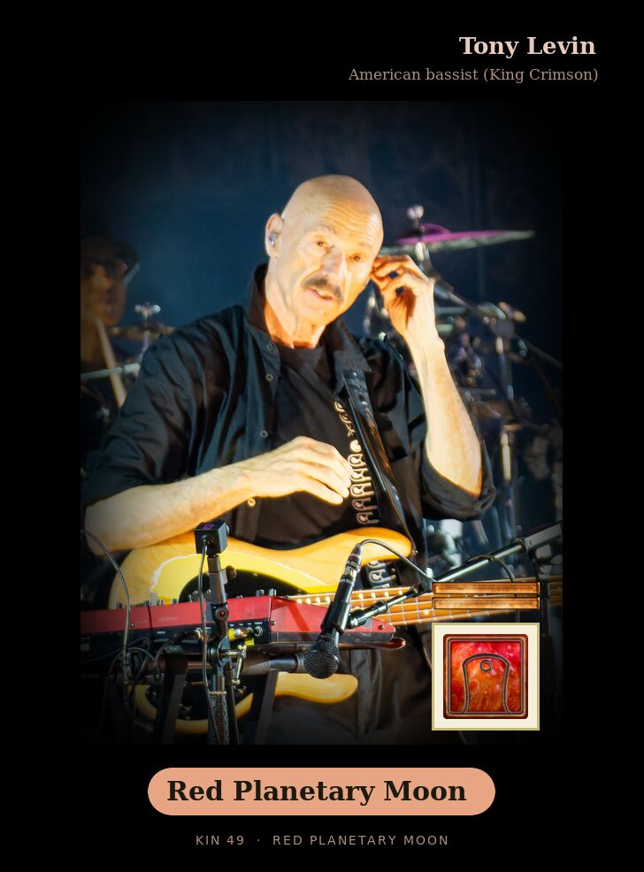 Tony Levin · Red Planetary Moon