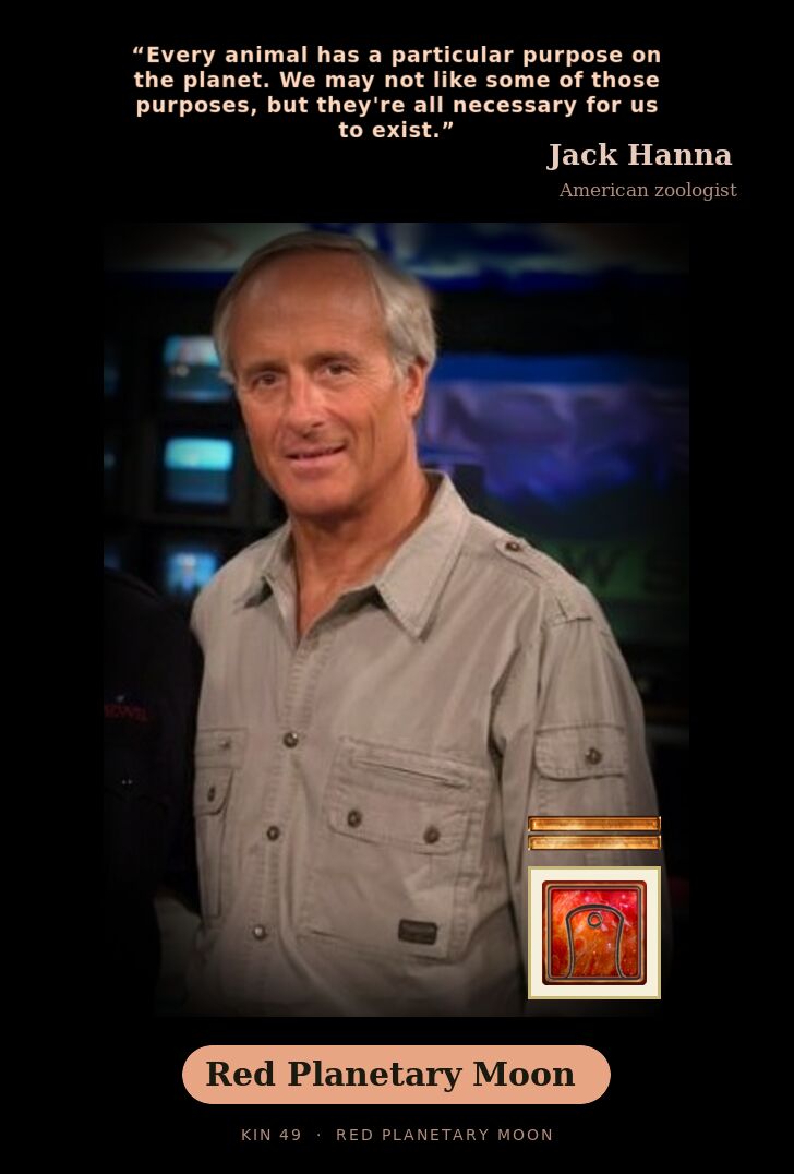 Jack Hanna · Red Planetary Moon