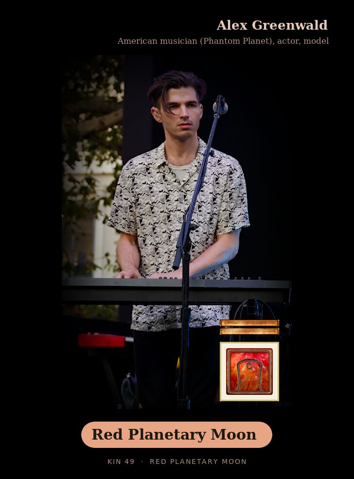 Alex Greenwald · Red Planetary Moon