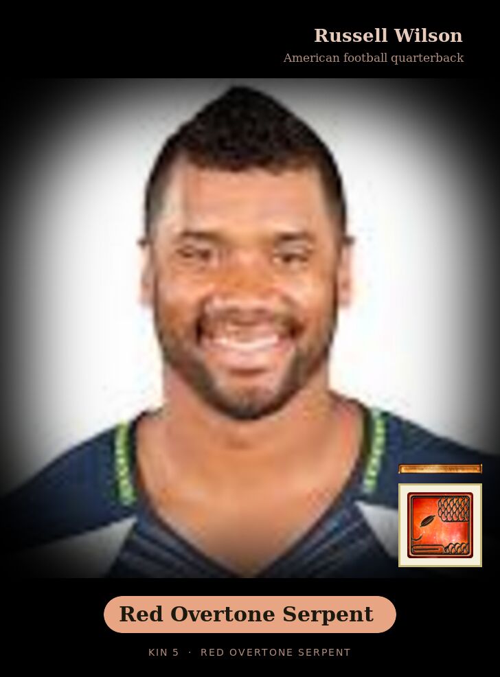 Russell Wilson · Red Overtone Serpent