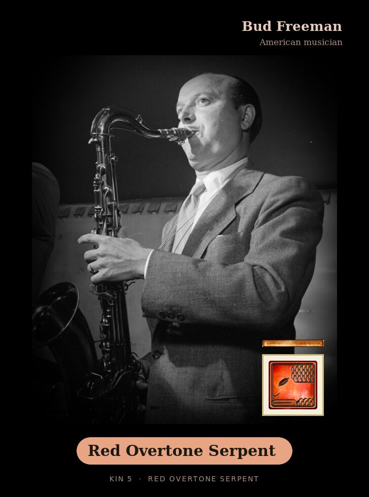Bud Freeman · Red Overtone Serpent