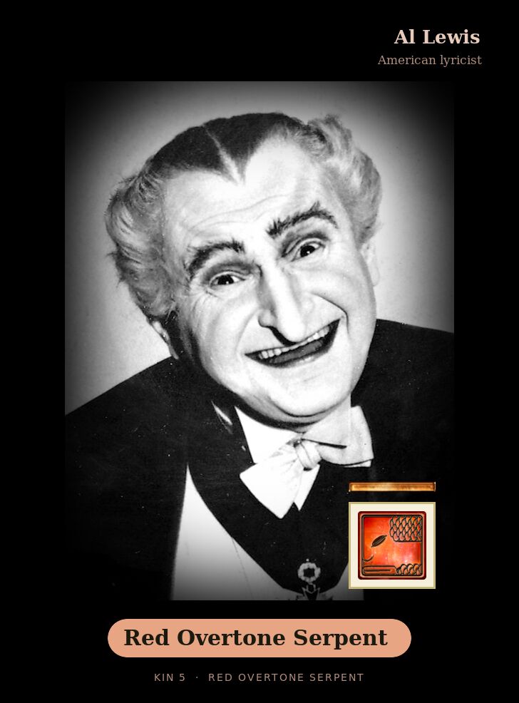 Al Lewis · Red Overtone Serpent