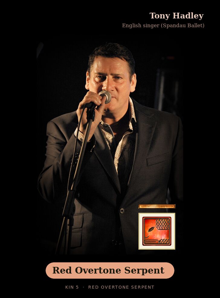 Tony Hadley · Red Overtone Serpent