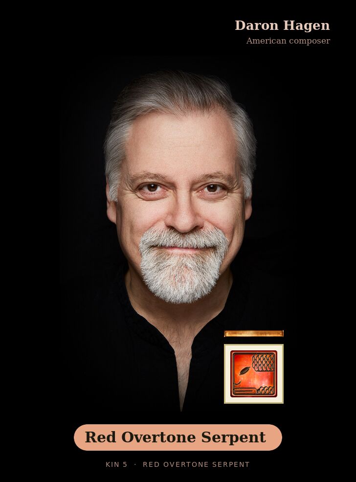 Daron Hagen · Red Overtone Serpent