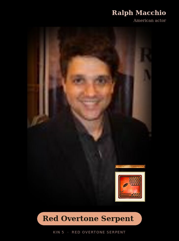 Ralph Macchio · Red Overtone Serpent