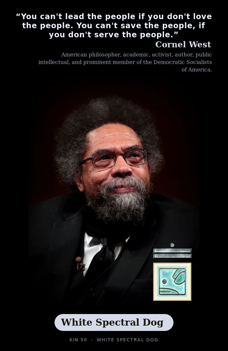 Cornel West · White Spectral Dog
