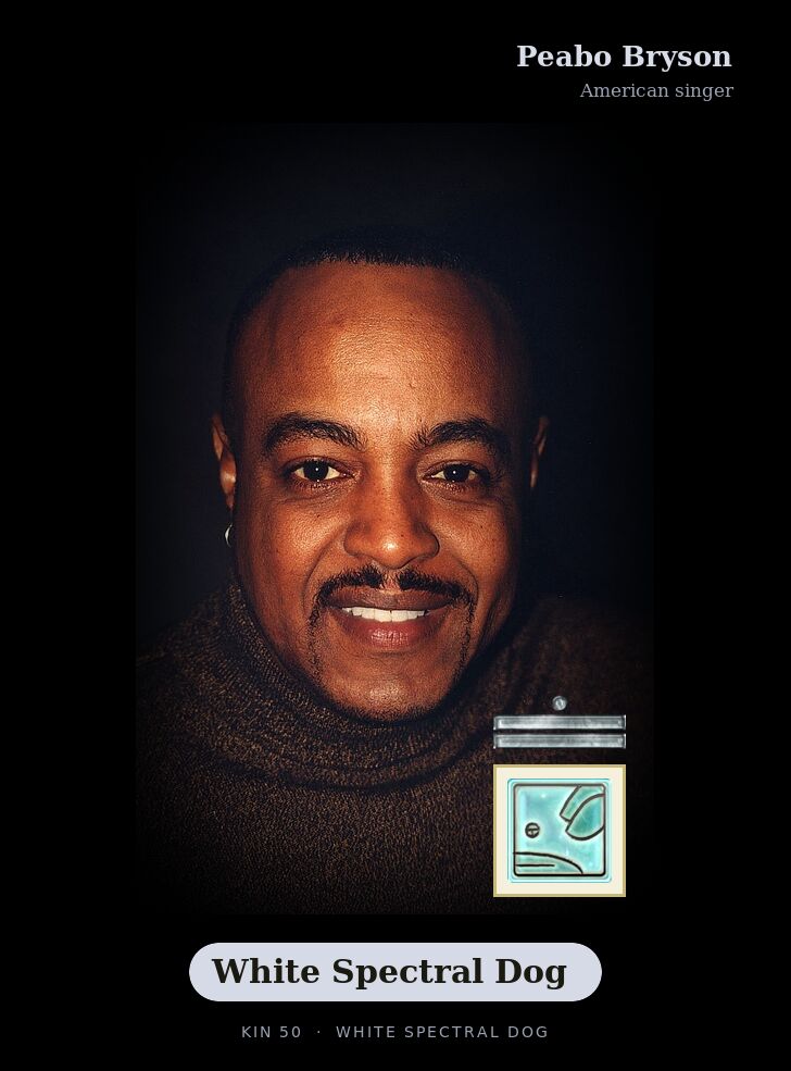 Peabo Bryson · White Spectral Dog