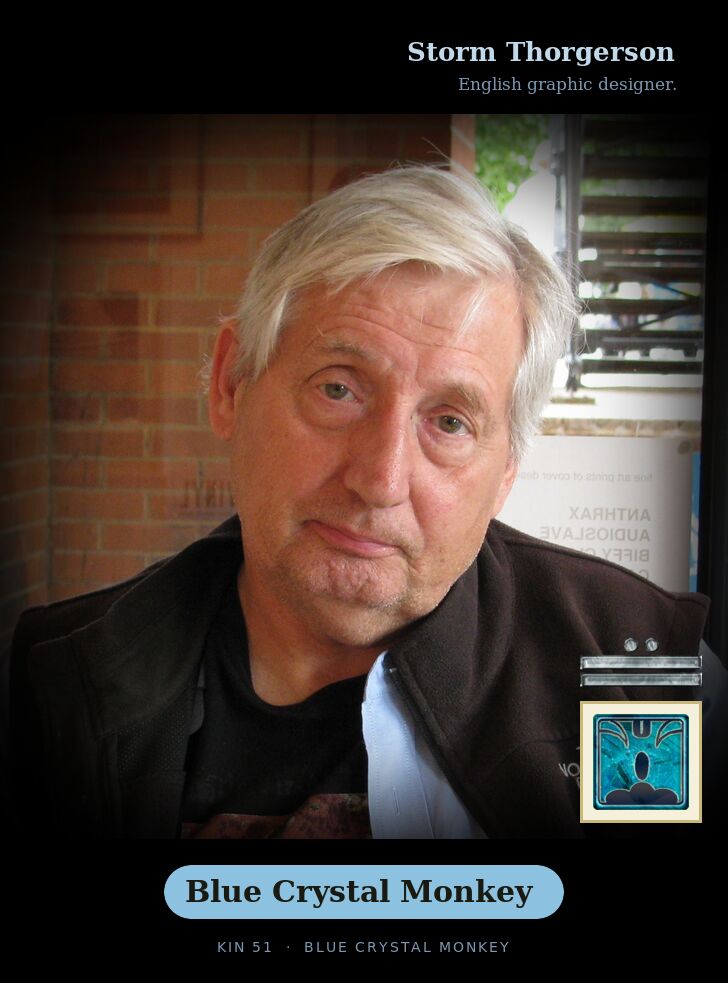 Storm Thorgerson · Blue Crystal Monkey
