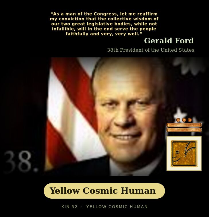 Gerald Ford · Yellow Cosmic Human