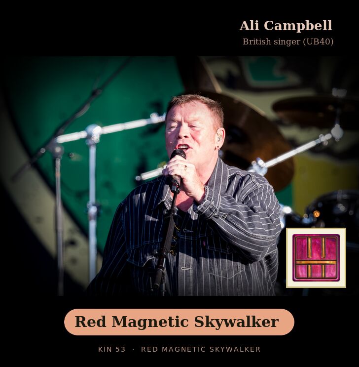 Ali Campbell · Red Magnetic Skywalker