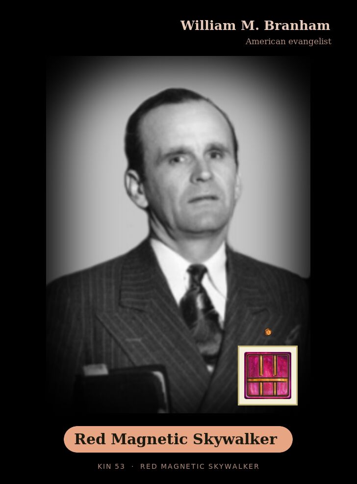 William M. Branham · Red Magnetic Skywalker