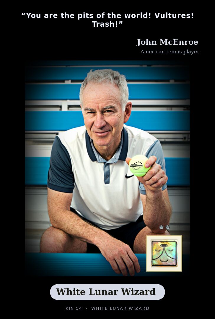 John McEnroe · White Lunar Wizard