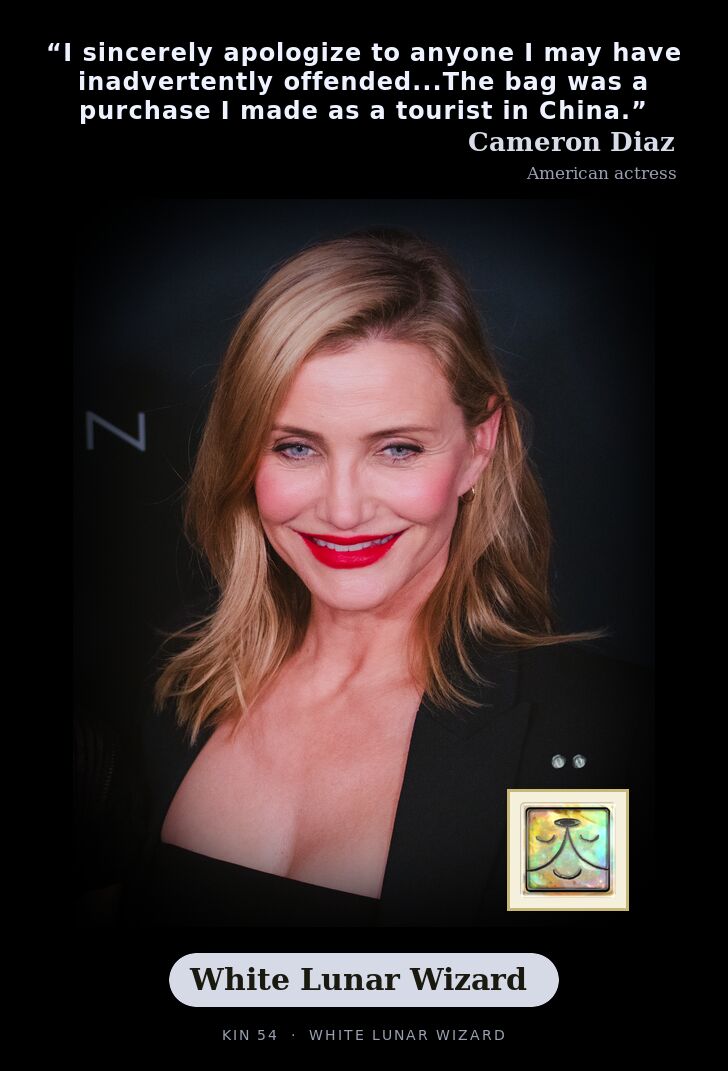 Cameron Diaz · White Lunar Wizard