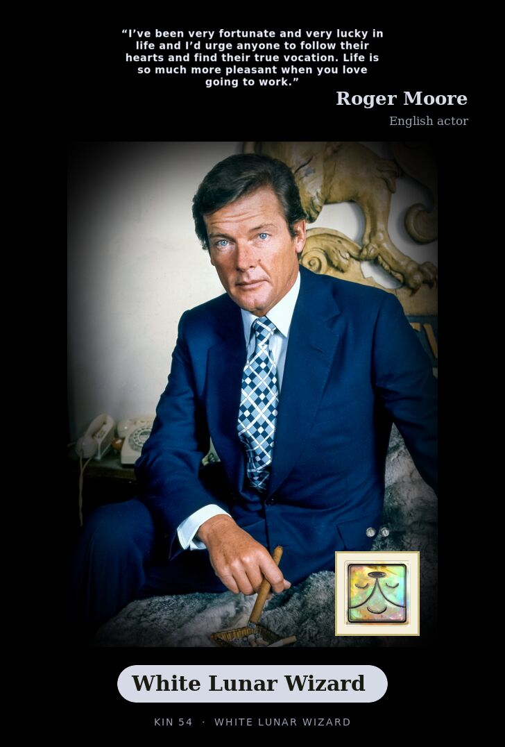 Roger Moore · White Lunar Wizard