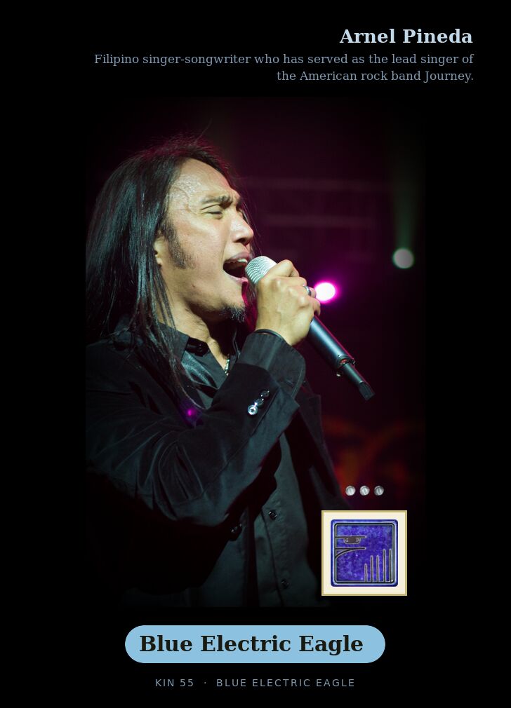 Arnel Pineda · Blue Electric Eagle
