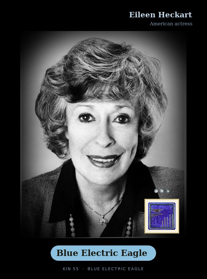 Eileen Heckart · Blue Electric Eagle