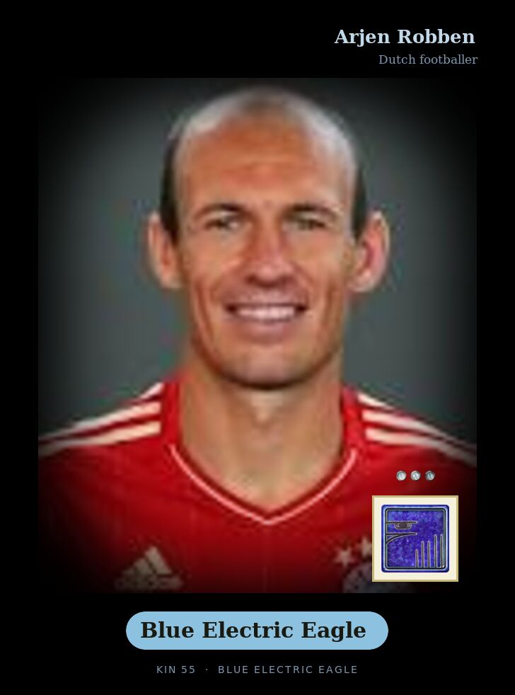 Arjen Robben · Blue Electric Eagle