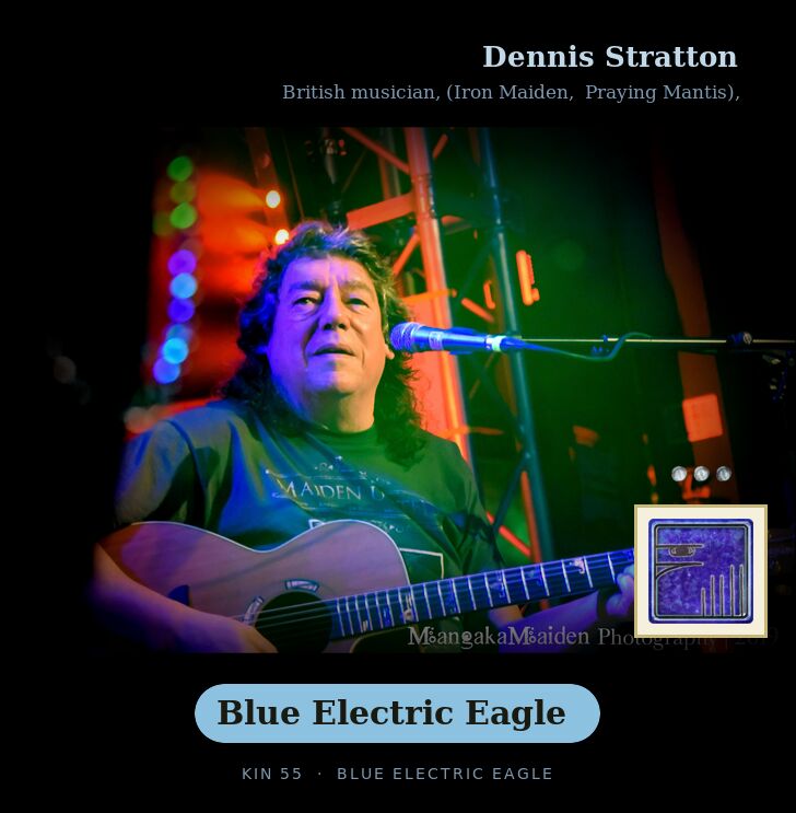 Dennis Stratton · Blue Electric Eagle